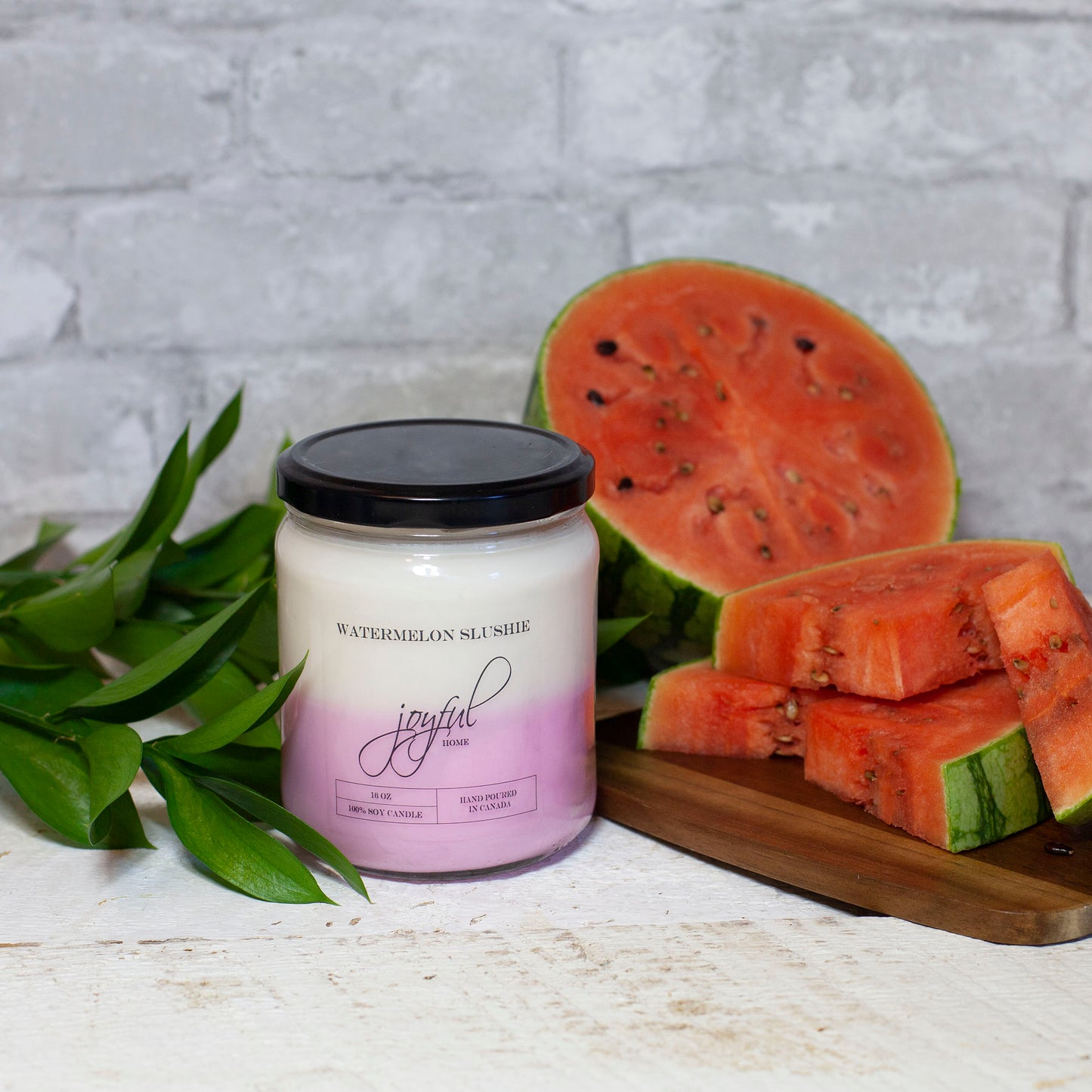 Watermelon Slushie Soy Candles - Joyful Home Inc.